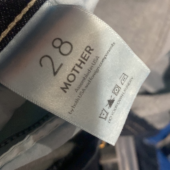 Mother the HUSTLER ANKLE FRAY ON THE EDGE SZ 28 - Picture 8 of 16